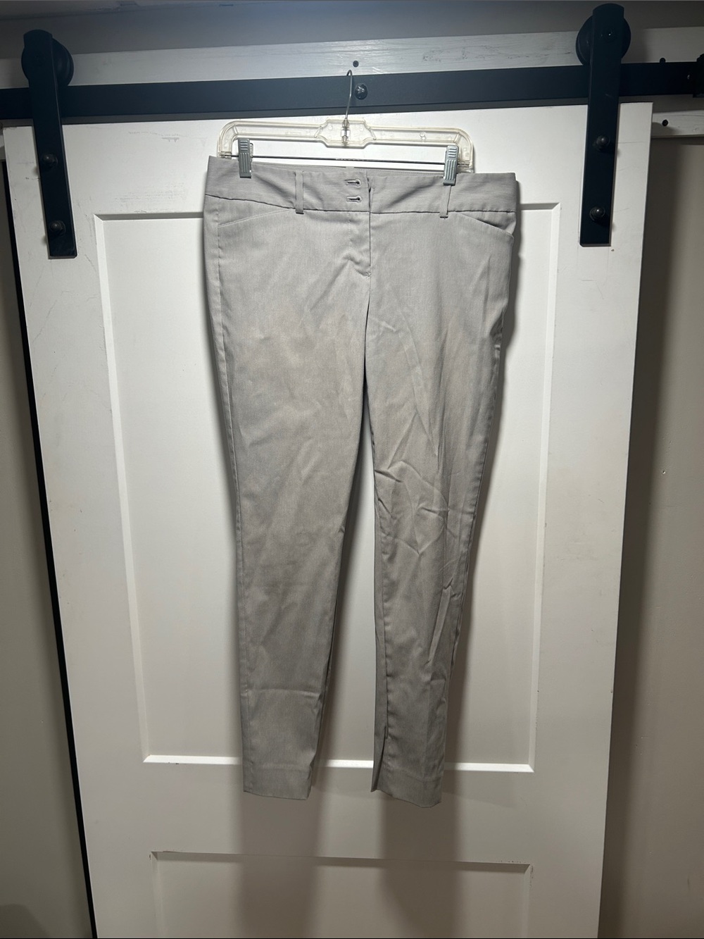 The Limited Light Gray Straight Leg Pants